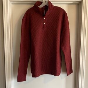 Sonoma Men's Maroon Turtleneck Sweater